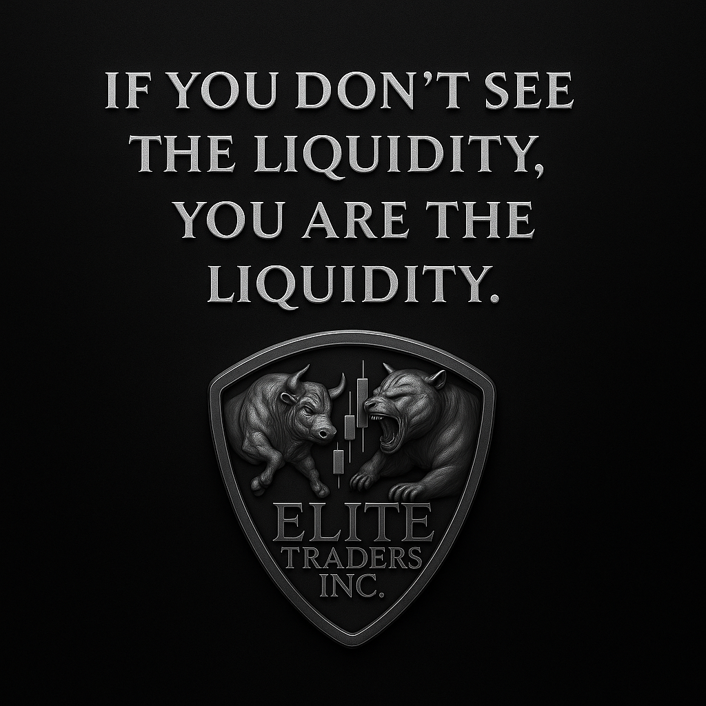 If You Don’t See the Liquidity, You Are the Liquidity