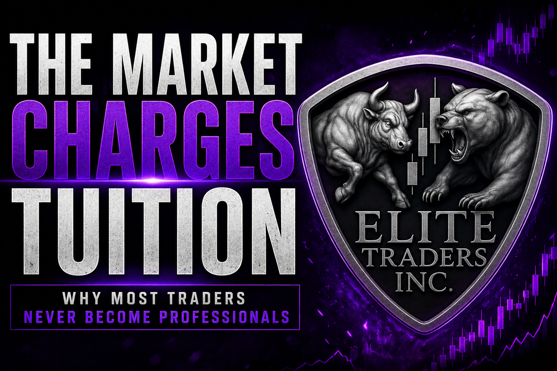 Trading Is The Only Profession Where People Expect To Get Paid Before They Become Good